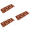 3Stk Silikon Moulds 6 Hohlräume Für Kuchen 7