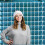 6Stk Blaue Tinsel Foil Fringe Curtains Hochzeit Feier 10