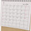 2Stk. Tischkalender 2024 Monatskalender Einfacher Stil Für Büro 6