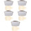 5 Sets Heizflasche Mit Plüsch-Gurt Warmwasserflasche 7