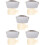 5 Sets Heizflasche Mit Plüsch-Gurt Warmwasserflasche 8