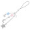 2Stk Phone Charm Damen Rucksack Hängendes Ornament 2