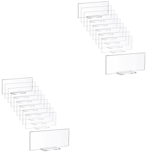 20 Schild Hochzeit Transparente Platzkarten 2