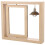 4Stk Doppelseitiger Drehbarer Holz Bilderrahmen Mit Lampe 1