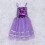 4 Kinder Schleifen Set Mit Engelsflügeln Violett 10
