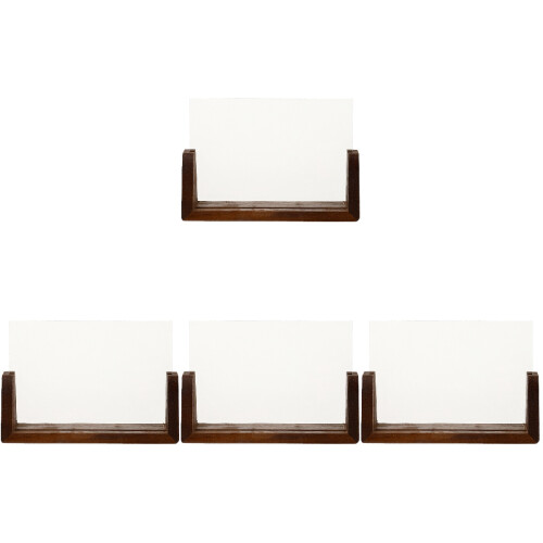 4Sets Hochtransparenter -Bilderrahmen Mit Holzfuß Fürs Wohnzimmer 2