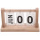 2Stk. Tischkalender Kippkalender Holz Rustikaler Kalender 1