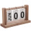 2Stk. Tischkalender Kippkalender Holz Rustikaler Kalender 2