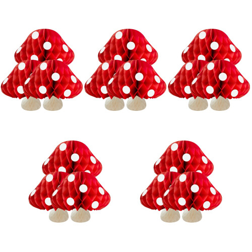 15 Teile Papier Waben Hochzeit 2