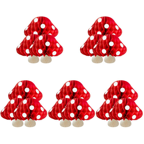 15 Teile Papier Waben Hochzeit 1