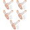 5 Paar Damen Spitzenhandschuhe Mesh Mit Für Hochzeit 7