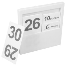 3Stk Holz Tischkalender Blockkalender Büro Heimbedarf