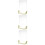 3Stk Desktop Fotohalter Schlafzimmer Bilderrahmen Display 10
