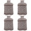 4Stk Heizflasche Hand Bauchwärmer Kalte Winterzubehör 5