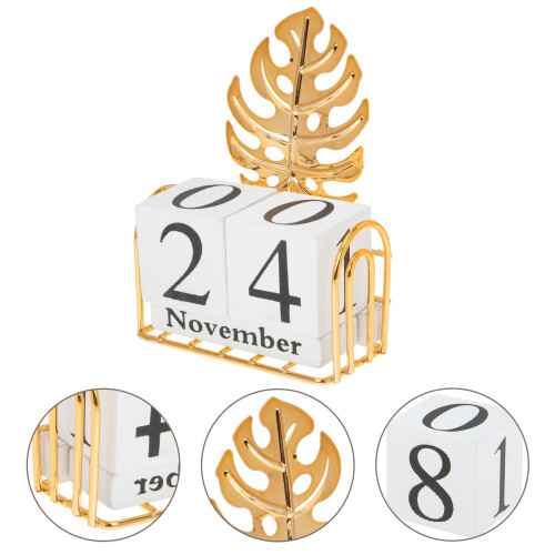 Desktop Kalender Holz Kalender Holz Kalender Ornament 1