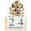 Desktop Kalender Holz Kalender Holz Kalender Ornament 3