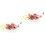 2Stk Hochzeitsblumen- Böhmischer Stil Braut-Haar- 4