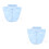 2Stück Fake Hemd All Match Kleidungs Accessoire 6