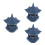 3Stk Mini Craft Deko Für Und 5