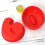 18Stk Backform Silikon Rot 0-8 Für Kuchen Und 10