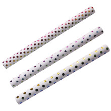6Stk Geschenkpapier Rolle Bunt Mit Herzen Und Sternen Für