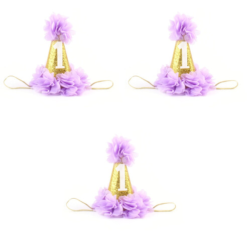 3Stk Leichtes Baby Haarband 1 Jahr 2