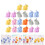 40 Pcs Easter Bunny Resin Charms For Jewelry Making 11