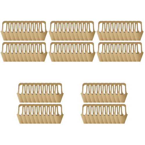 100 Kraftpapier Verpackungsbeutel Für Blumenstrauß 2