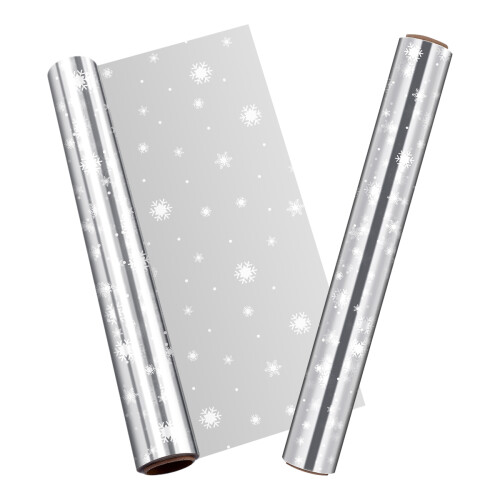 3Stk 2,5 Mil Dicke Cellophan Wickelrolle Mit (3000x40cm)
