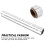 3Stk 2,5 Mil Dicke Cellophan Wickelrolle Mit (3000x40cm) 11