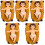 5 Baby Jesus Figur Weihnachts Geschenk Harz 8