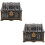 2Ud Cajas De Vintage Multifunción Para Y Decoración 7