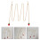 2Ud Para Gafas Con Colgante Decorativo Y 9