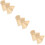 6 Pcs Polyester Table Runner For Wedding Party 11