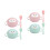 4Jgo Infantiles Con Mango Doble Y 8