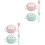 4Jgo Infantiles Con Mango Doble Y 4