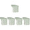 5Pcs Festive Pleated Table Runner For Gift 7