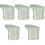 5Pcs Festive Pleated Table Runner For Gift 5
