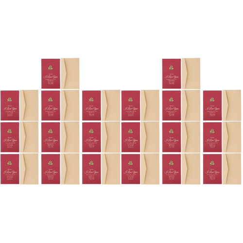 20 Sets Greeting Cards For Valentine'S Day Wedding Anniversary 1