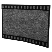 3St Zwart Vilten Fotolijst Filmstrip Bord Voor Kantoor En Huis Decor