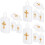 18 Pcs Empty Holy Water Bottles Catholic Christian Cross Container 8