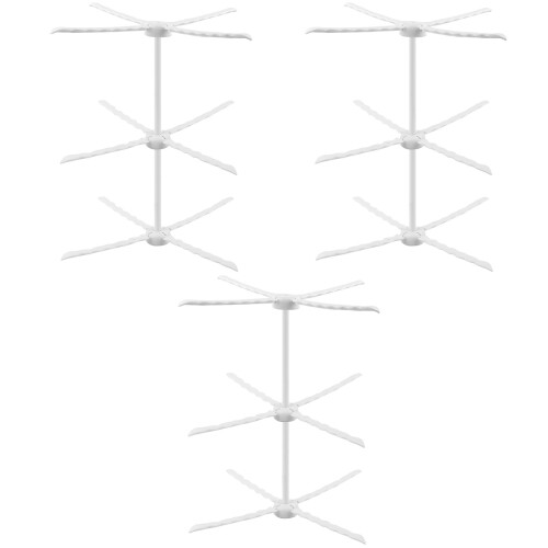 3Pcs Fondant Flower Drying Rack Collapsible Gum Paste Stand 2