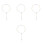 4Pcs Durable Silver Beaded Cross Bracelets Religious Jewelry 3