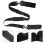 2Pcs Multiuse Ski Shoulder Straps Adjustable Grey for Poles and Gear 8