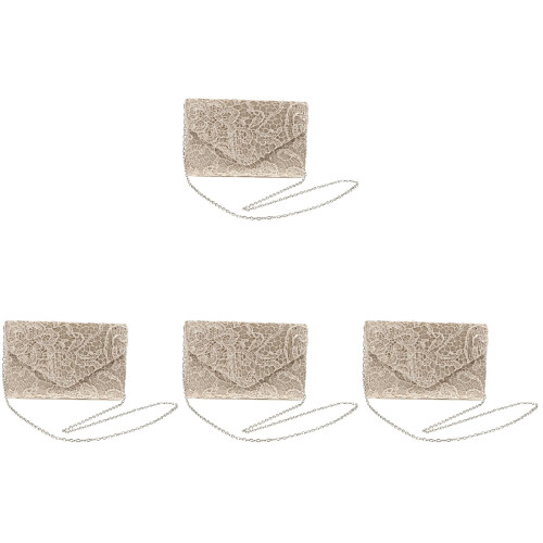 4Pz Pochette Beige in Per E Banchetto 2