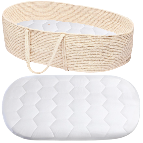 35x75cm Moses Basket Waterproof Protector 15cm 1