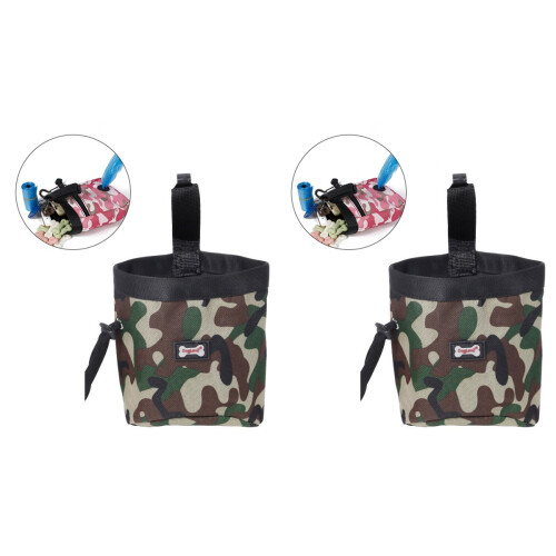 2 Unidades Bolsa Para Petiscos De Treinamento De 1