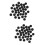 300 Pcs Bio De Para E (Preto) 8