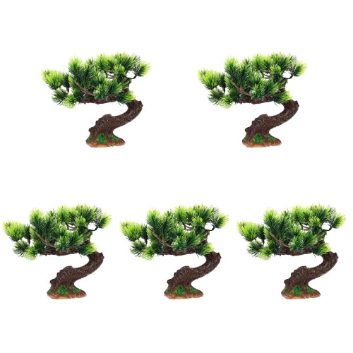 5 Unidades Árvore Artificial Decoração Resina 1
