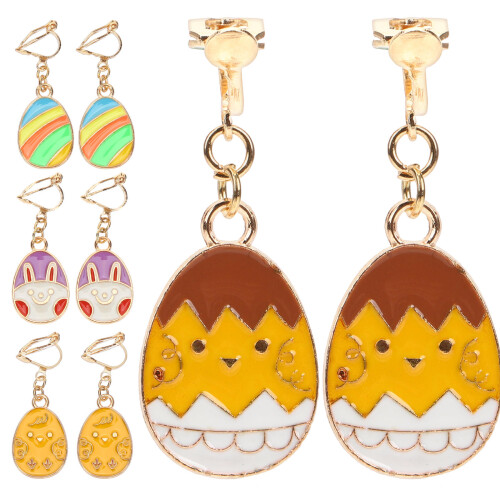 8 Pares De De De Páscoa Para Crianças Com Pingente 1